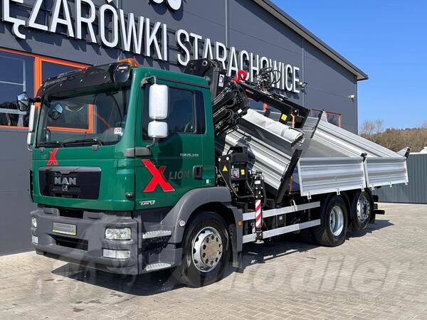 MAN - TGM TGS TGX 26.340 / 6x2 / kran / kiper kamion / JOA-0338