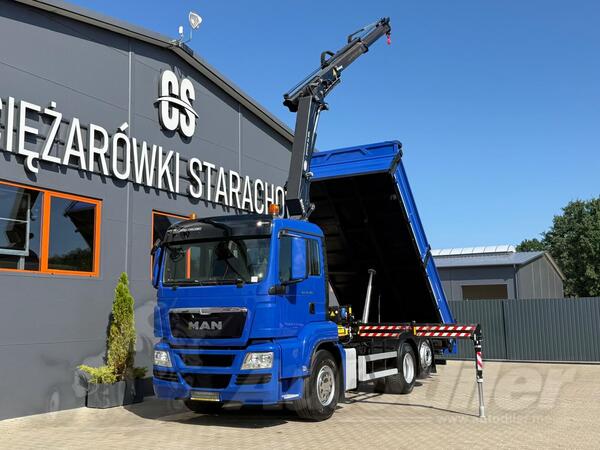 MAN - TGS 26.360 / 6x2 / kran / kiper kamion / JOA-0368