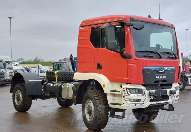 MAN - TGM 18.250 4x4 / Novi / šasija 520 cm / bez kilometraže / Kamion sa šasijom / FHM-0454