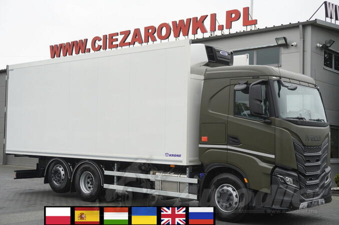 Iveco - S-Way AS260S460Y-FP / Novi / bez kilometraže / KRONE 18 EPAL hladnjača / Kamion hladnjača...