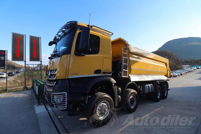 Mercedes Benz - Arocs 4145 8x8 Kipper Hardox Klima