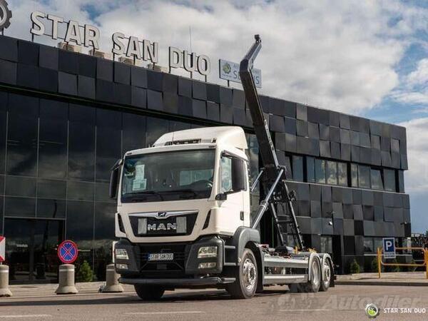 MAN - TGS 26.420 / 6 X 2 / MEILLER RS 21.70 / HOOKLIFT / KAMION SA KUKOM ZA KONTEJNERE / STR-0759