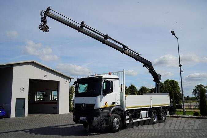 Mercedes Benz - AROCS 2643 / 6x4 / SANDUKASTA NADOGRADNJA 6,3 M / HIAB X-HIDUO 188 ES / TERETNI K...