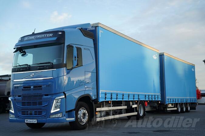 Volvo - FH 460 / TANDEM KOMPOZICIJA / 120 M3 / PROLAZNA / I-PARK COOL / CERADA / TERETNI KAMION +...
