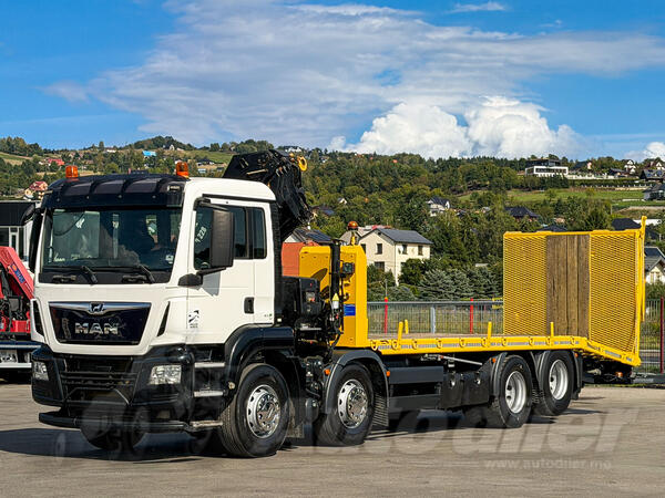 MAN - TGS 35.360 / 8x2 / kran / šlep služba / LUS-1392