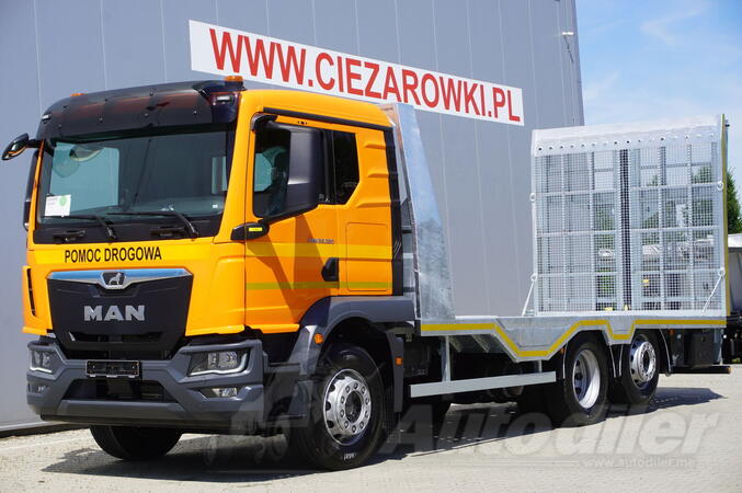 MAN - TGM 26.320 / Novi / 6x2-4 / nova pocinkovana platforma 9,2 m / kamion za prevoz automobila ...