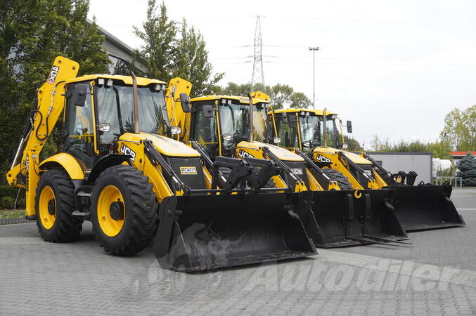 JCB - 4CX PRO / džojstici / 3 komada / rovokopač-utovarivač / FHM-0491