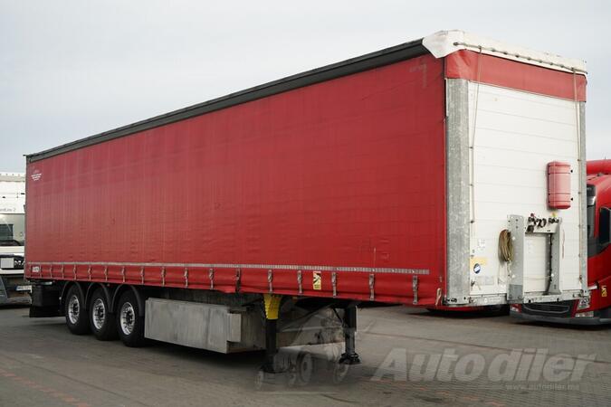 Schmitz Cargobull - / Cerada / Standard / Paletar / Ojačana podna platforma / Poluprikolica sa c...