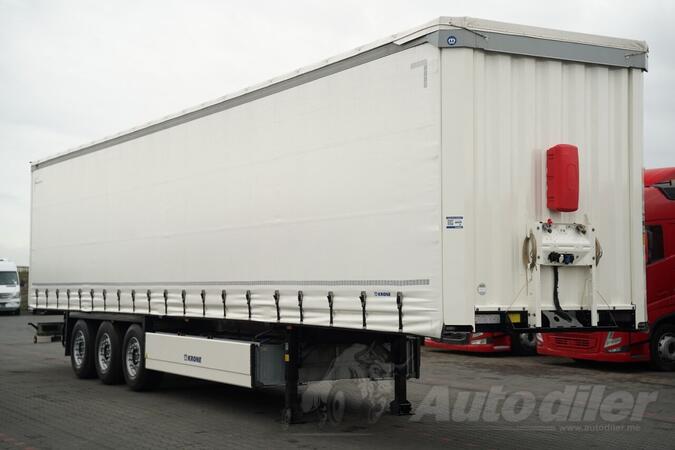 Krone - / Cerada / Standard / 2 podizne osovine / Korpa za palete / Poluprikolica sa ceradom / I...