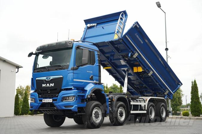 MAN -  TGS 41.480 / Novi / 8x8 / Kiper na 3 strane / Bordmatic / KH Kippe / Kiper kamion / IMP-4911