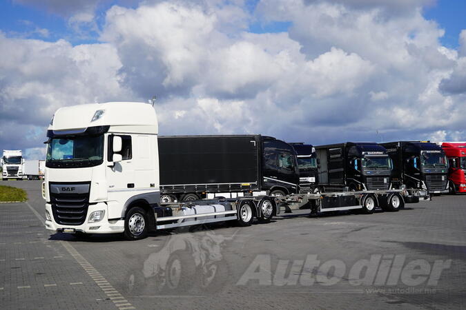DAF - XF 480 / ACC / EURO 6 / SSC / Mega BDF komplet / 2 x 7,82 m / Kamion sa kontejnerskom priko...
