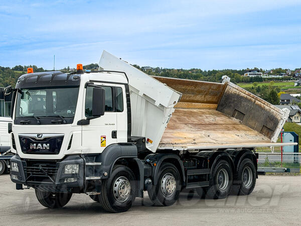 MAN - TGS 35.420 / KIPPER 6,00 m + BORDMATIC / 8x4 / kiper kamion / LUS-1394
