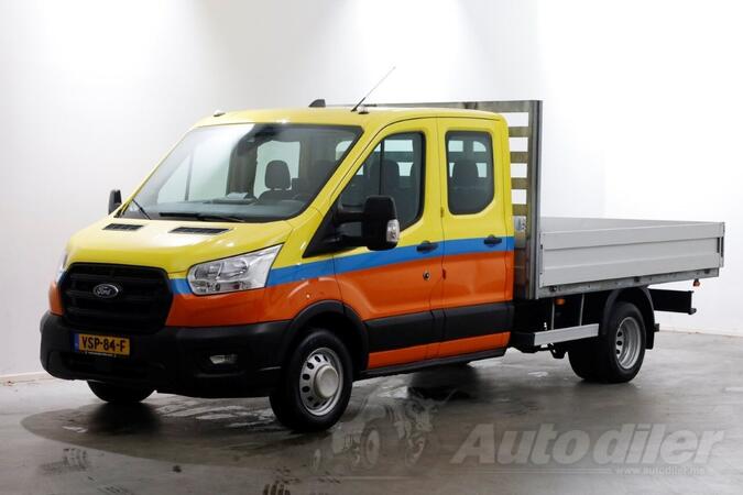 Ford - Transit 350 2.0 TDCI 130 KS D.C. Trend / Otvorena tovarna platforma / 3000 kg / Kamion sa ...
